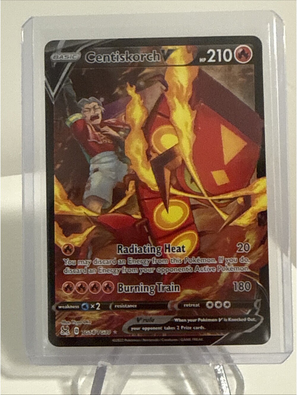 SWSH11: Lost Origin Trainer Gallery #TG14/TG30 Centiskorch V
